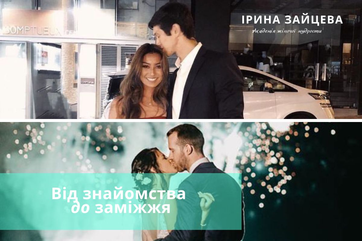 Від знайомства до заміжжя